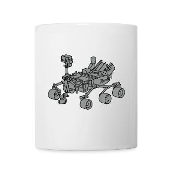 Curiosity Marsrover 2 - Tasse - Weiß - Vorne