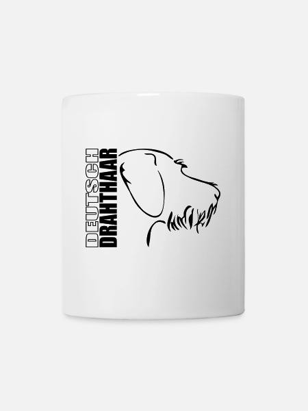 DEUTSCH DRAHTHAAR PROFIL - Tasse - Weiß