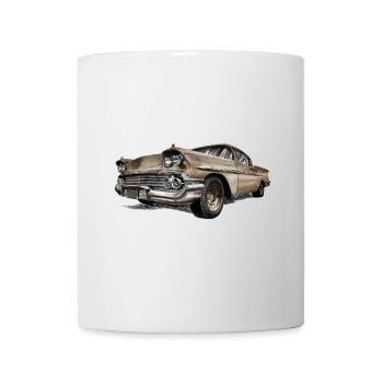 Oldtimer - Tasse - Weiß - Vorne