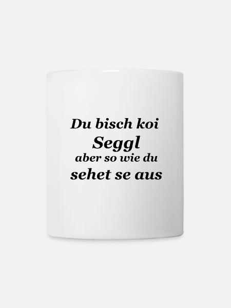 Stuttgart - Schwaben Shirt Design Seggl - Tasse - Weiß