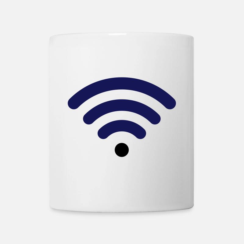 Wifi - Mug blanc - blanc