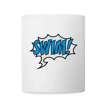 nage - Mug blanc - blanc - Devant