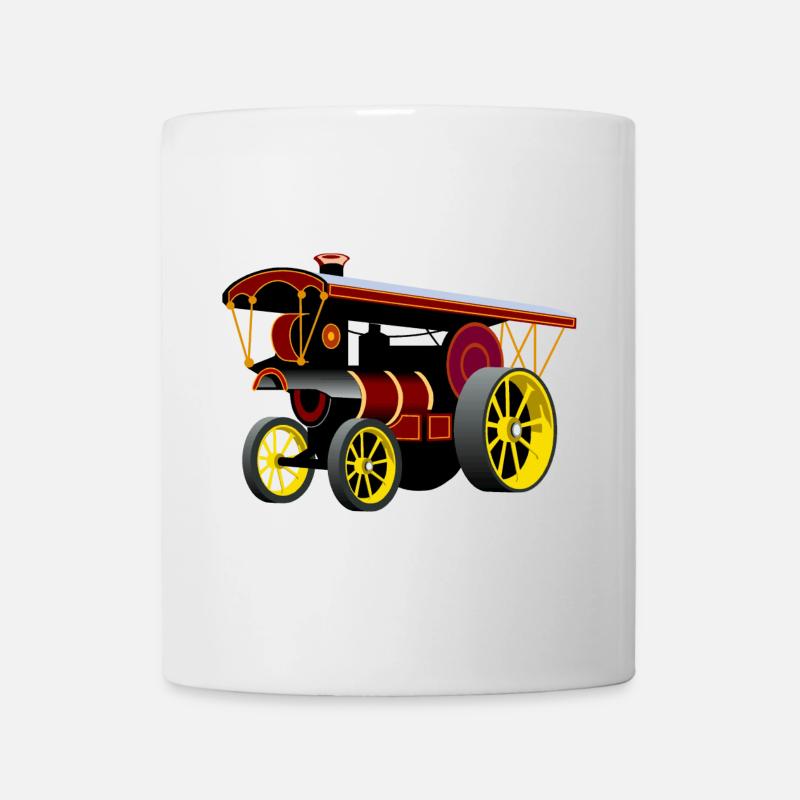 Steam Engine Nostalgia - Mug - white