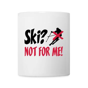 I hate Ski - Tasse - Weiß - Vorne