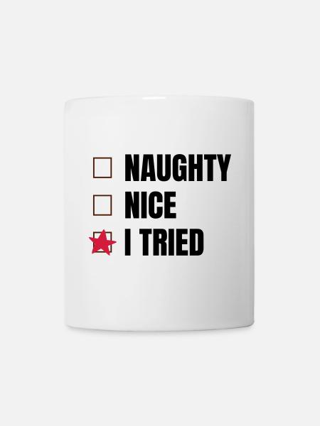 Weihnachten - Tasse - Weiß