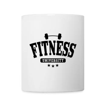 Fitness University - Mug - white - Front