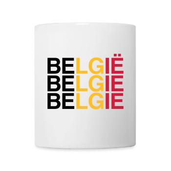 BELGIE Belgian Flag - Belgium - Belgium 2024 - Mug - white - Front