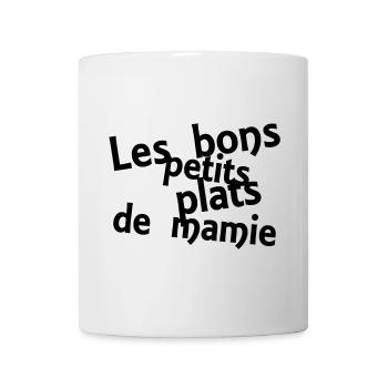 les bons petits plats de mamie - Tasse - Weiß - Vorne