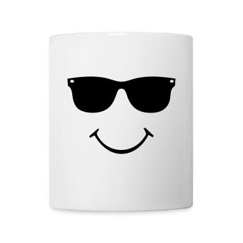 face - Mug blanc - blanc - Devant