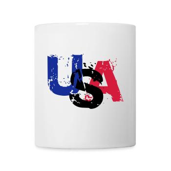 USA - Mug blanc - blanc - Devant