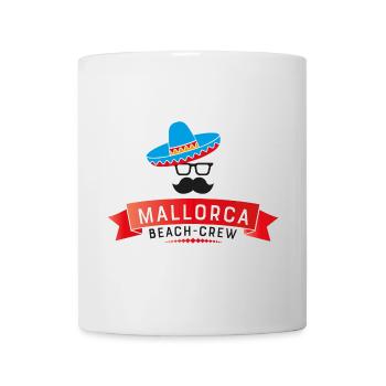 Logo de l’équipe de plage de Majorque - Mug blanc - blanc - Devant