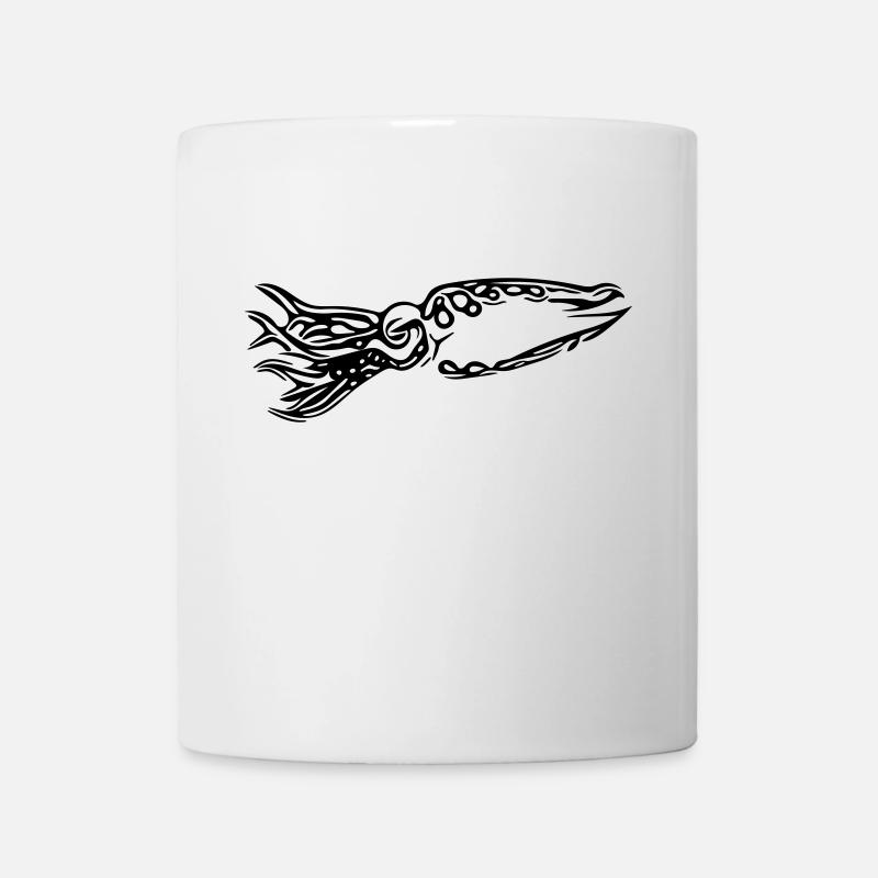 calamar - Mug blanc - blanc