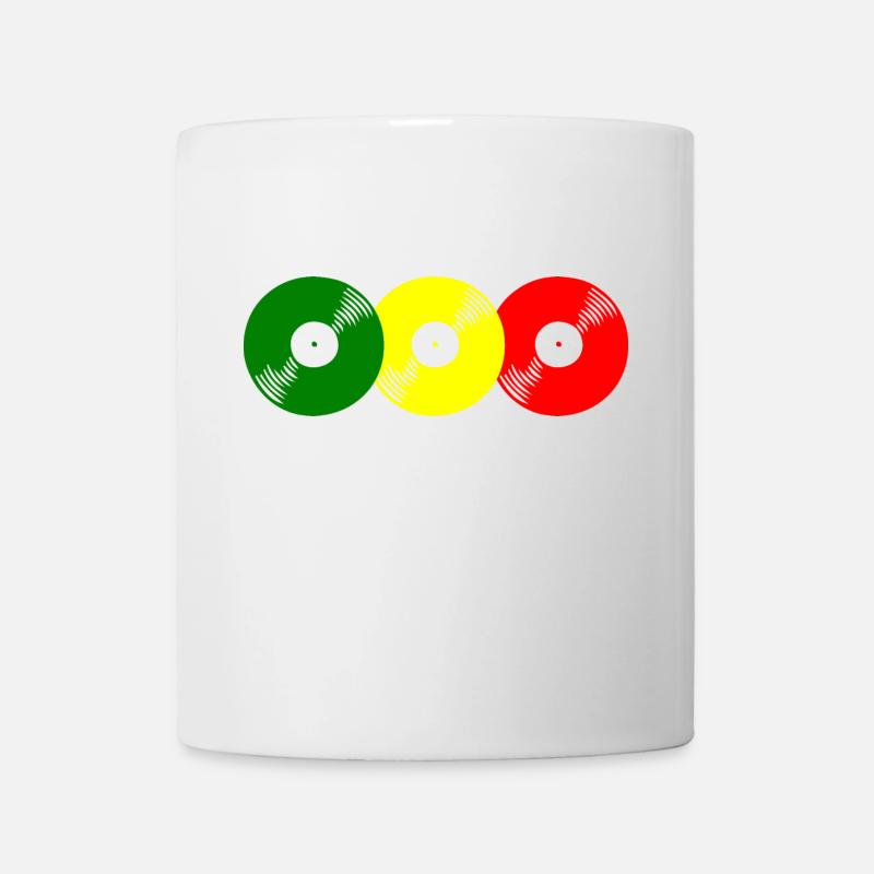 Reggae records - Mug blanc - blanc