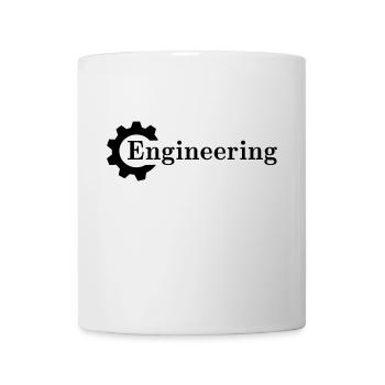 Ingenieur Logo - Tasse - Weiß - Vorne