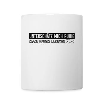 C’est drôle - Mug blanc - blanc - Devant