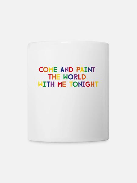 Gay lettering - Mug - white
