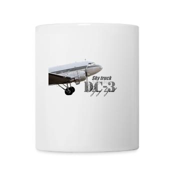 DC-3 - Tasse - Weiß - Vorne