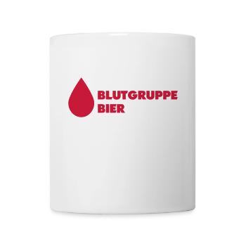 Blood type beer - Mug - white - Front
