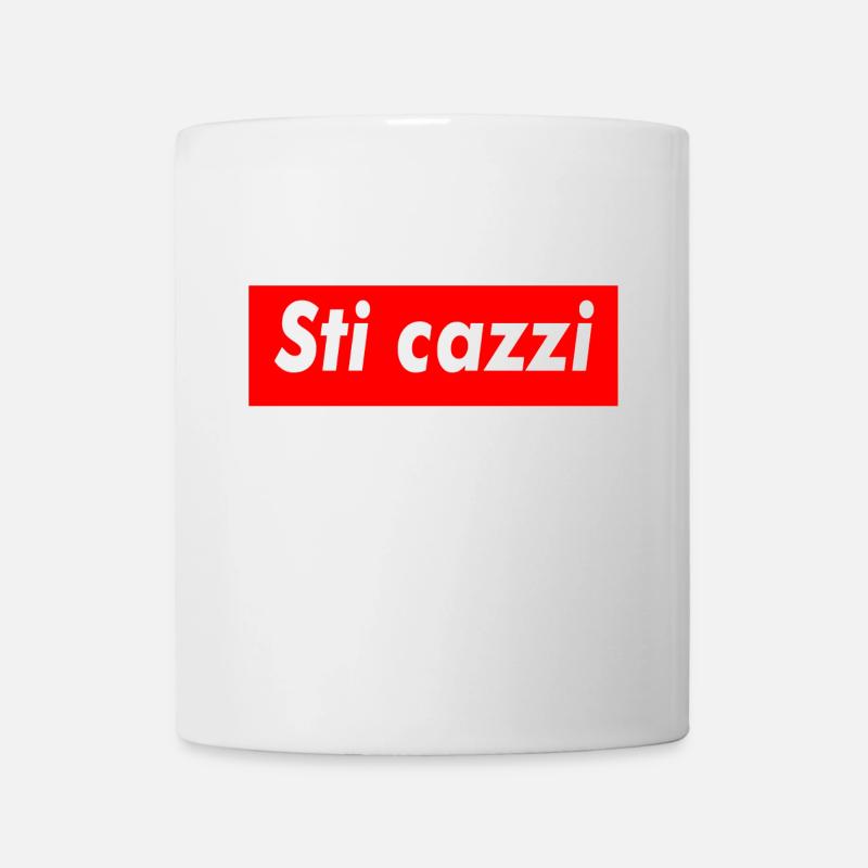sti cazzi - Tasse - Weiß