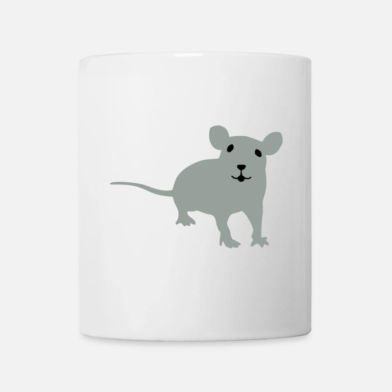 Ratte - Tasse - Weiß
