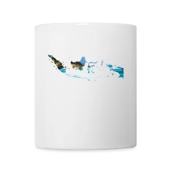 indonesien - Tasse - Weiß - Vorne
