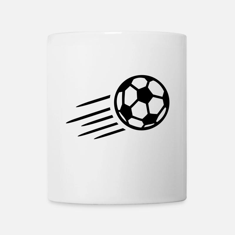 Fußball - Tasse - Weiß