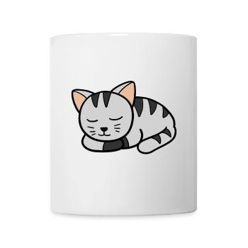 Sleeping Kitten - Mug - white - Front