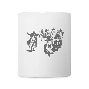 Cycliste - Mug blanc - blanc - Devant