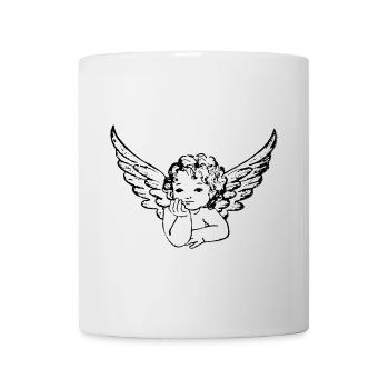 Angel with wings - Mug - white - Front