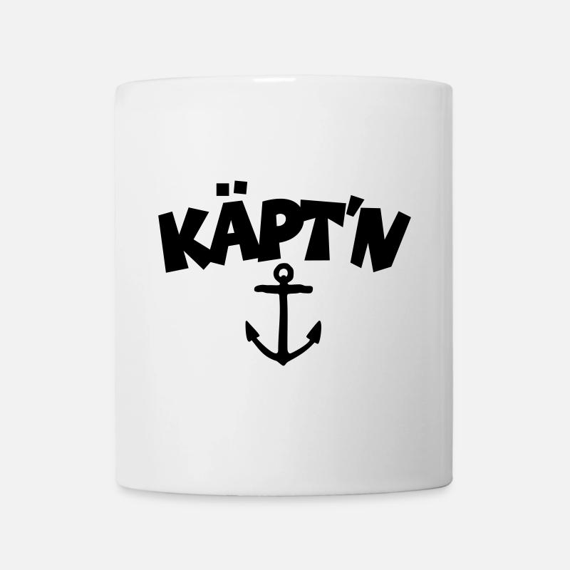 Käpt'n - Tasse - Weiß