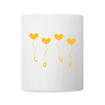Love (4) - Tasse - Weiß - Vorne