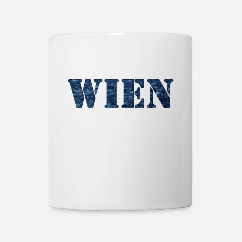 WIEN - Tasse - Weiß