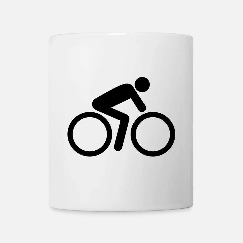 cycliste cycliste - Mug blanc - blanc
