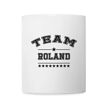 Team Roland - Tasse - Weiß - Vorne