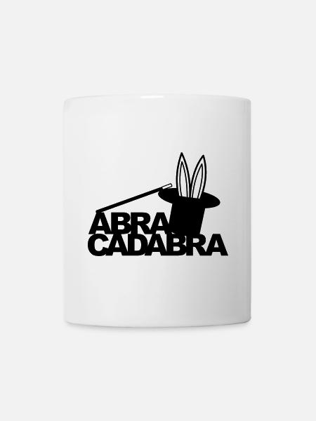 Abracadabra Zauber - Tasse - Weiß