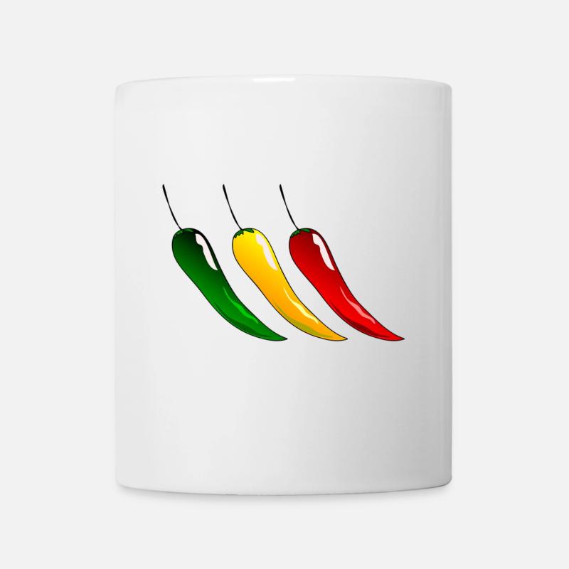 Piment - Mug blanc - blanc