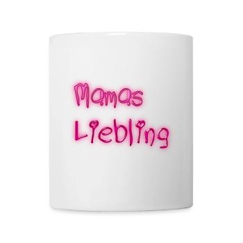 Mamas Liebling - Tasse - Weiß - Vorne