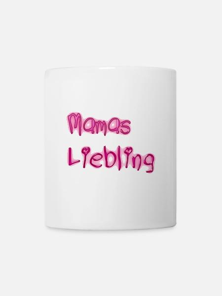 Mamas Liebling - Tasse - Weiß