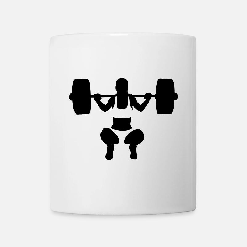 weightlifting - Mug - white