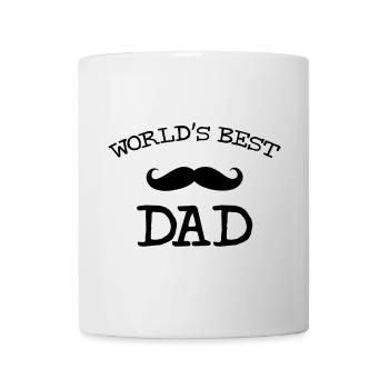 World's Best Dad - Tasse - Weiß - Vorne