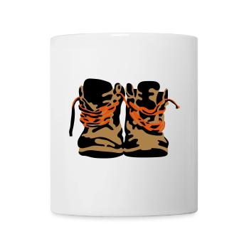 old shoes - Mug - white - Front