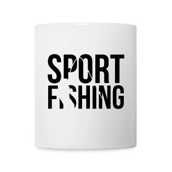 fishing pêche - Mug blanc - blanc - Devant