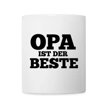 Lustiger Spruch für Opa Geschenkidee - Tasse - Weiß - Vorne
