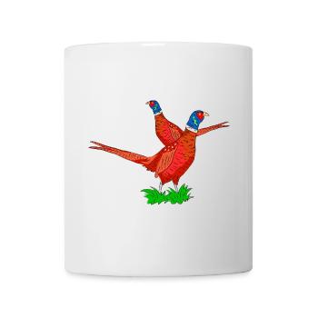 Fabulous Pheasant Illustration - Mug - white - Front