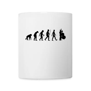 Contrebasse - Evolution Music Strings Instrument - Mug blanc - blanc - Devant
