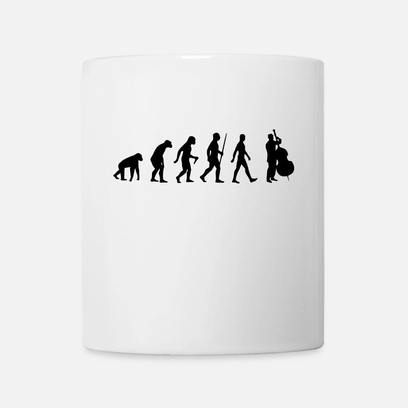 Contrebasse - Evolution Music Strings Instrument - Mug blanc - blanc