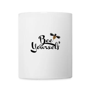 bee yourself - motivation to protect the bee - Mug - white - Front