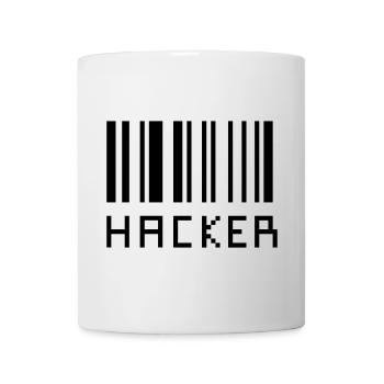 Hacker - Mug - white - Front