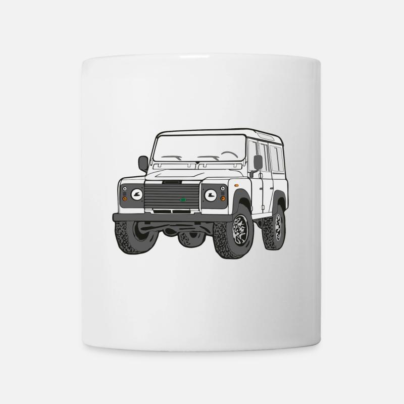 4x4 Defender 110 Adventure - Mug blanc - blanc