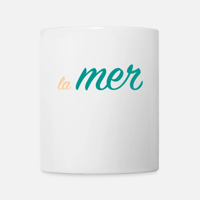 la mer - Mug blanc - blanc